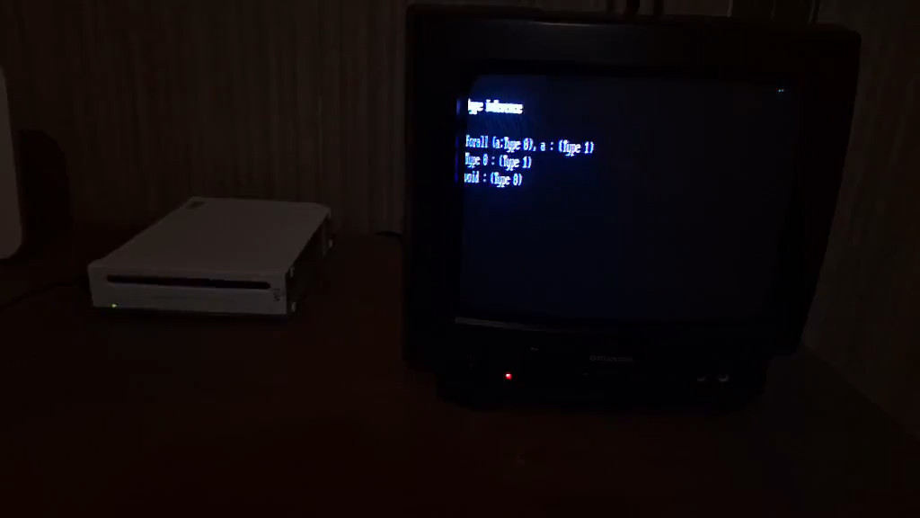 a ported version of it running as a wii homebrew